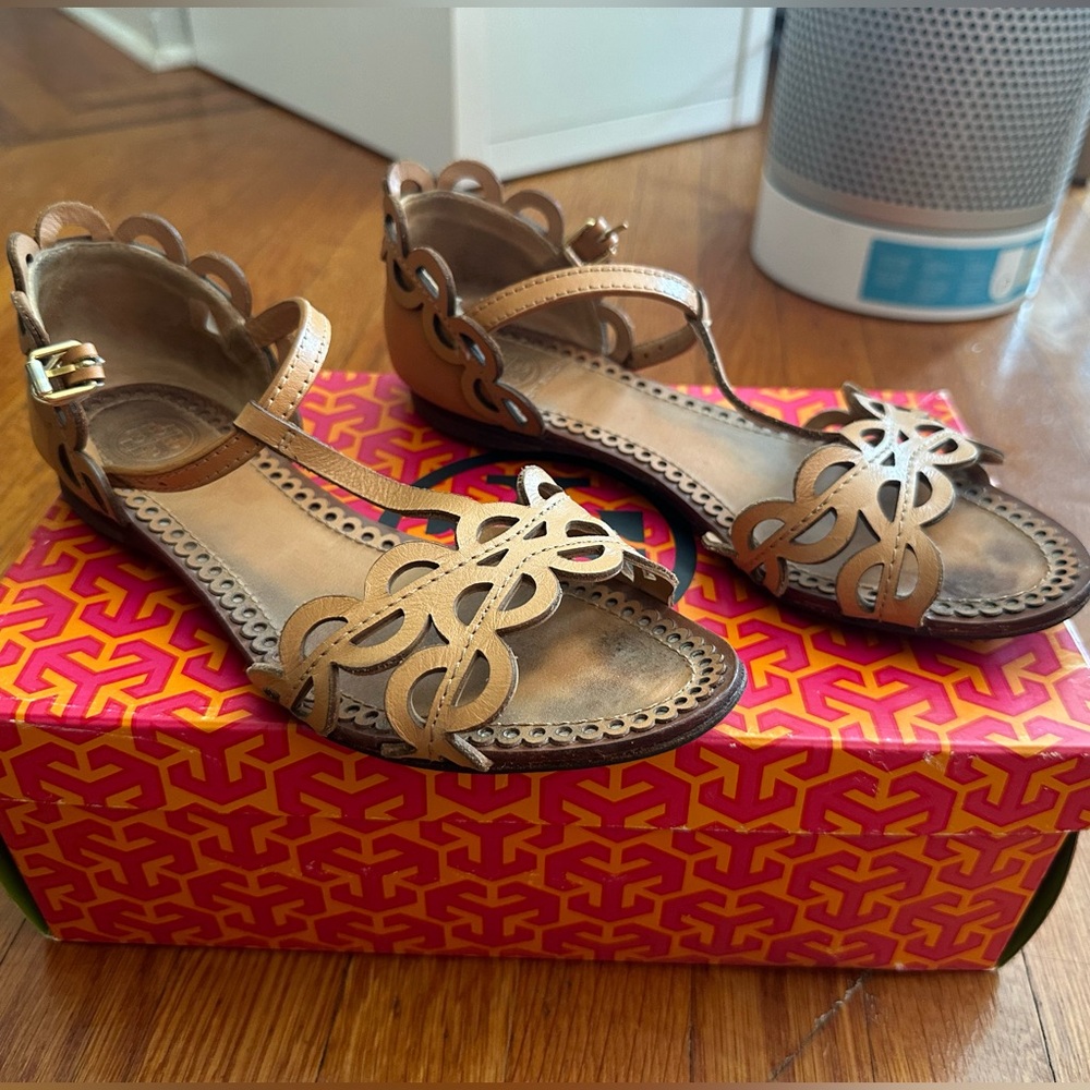 Tory Burch vegan leather sandals